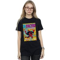 marvel camiseta manga larga x factor para mujer