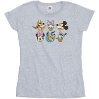 disney camiseta manga larga mickey mouse and friends para mujer