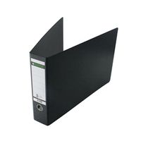 leitz 180 oblong lever arch file a3 black 2 pack