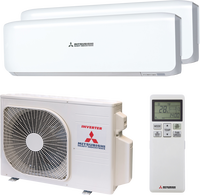 aire acondicionado multisplit 2x1 mitsubishi 30zs02 12902150 fg wifi