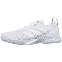 adidas zapatillas de tenis zapatos de tenis court flash mujer ftwwhtftwwhtsilvmt para mujer