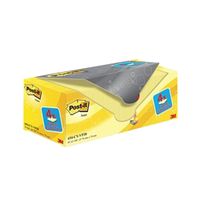 post-it notes 76x76mm canary yellow value pack 4 free pads pack 20