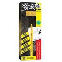 sharpie 1mm line yellow marker pen pack 12 s0305101