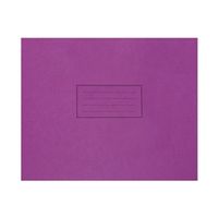 silvine handwriting book 165 x 203mm purple 25 pack