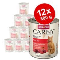 animonda carny adult 12 x 800 g - pack ahorro - coctel de carne