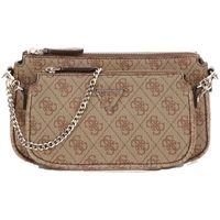 guess bolso noelle dbl pouch para mujer