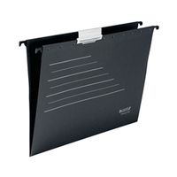 leitz alpha recycle card suspension file v-base  a4  black