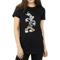 dessins animes camiseta manga larga rapper para mujer