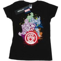 marvel camiseta manga larga snap para mujer