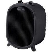 htw cal2000black calefactor ceramico termoventilador 3 potencias 2000w negro