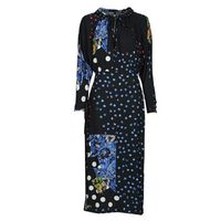 desigual vestido largo dots para mujer