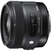 sigma art objetivo 30mm f14 dc hsm para canon