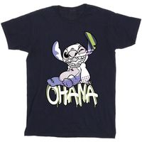 disney camiseta manga larga ohana para nina