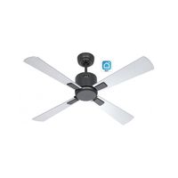 ventilador de techo con wifi casafan 952141w eco neo iii 103cm gris basaltoplata y wengue