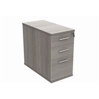 desk high office storage unit 800 deep alaskan grey oak