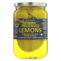 carleys organic preserved lemons - 700g