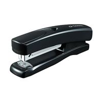 q-connect full strip plastic stapler black ref kf01057