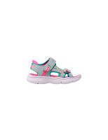 sandalias skechers flex splash nina gris