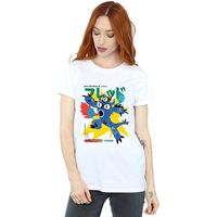 disney camiseta manga larga big hero 6 ultimate kaiju para mujer