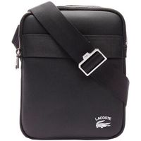 lacoste bolso de mano - bandolera con logo a contraste para hombre