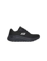 zapatillas skechers arch fit 20 - big l mujer black meshgunmeta