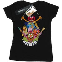 disney camiseta manga larga the muppets dr teeth and the electric mayhem para mujer