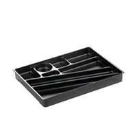 durable catch all insert drawer plastic black - 1712004058