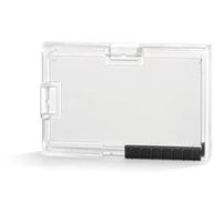 durable pushbox trio id card holder