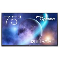 optoma 5752rk 75 pantalla plana interactiva premium creative touch serie 5 led ultrahd 4k tactil