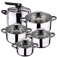 san ignacio dina bateria de cocina 4 ollas 16182024cm  olla a presion 5l