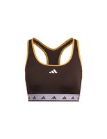 sujetador deportivo adidas hyperglam powerreact mujer brown