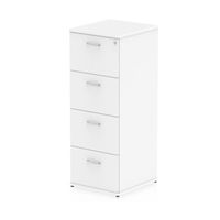 impulse filing cabinet 4 drawer white - i000194