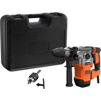 black  decker behs03k-qs martillo sds-plus 1250w 3 modos 37j 13mm con llaveempunadura y maletin