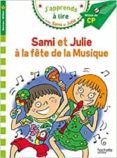 sami et julie cp niveau 2 - la fete de la musique pocket book