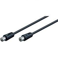 goobay cable coaxial antena 20m negro