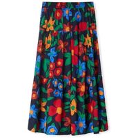 compania fantastica falda compania fantastica skirt 12102 - flowers 13 para mujer