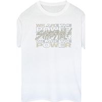 dc comics camiseta manga larga fury of the gods we are the power para mujer