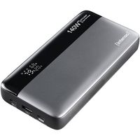 intenso powerbank he25000 bateria portatil usbusb-c 25000aah gris