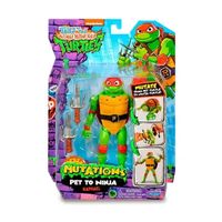 tortuga ninja figura raphael transformable accion 15cm