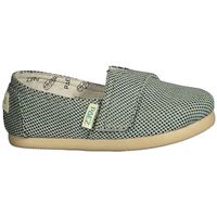 paez alpargatas kids gum classic - panama grey green para nino