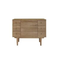 mueble de bano de madera de mindi maciza de 100 cm