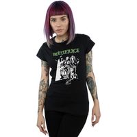 beetlejuice camiseta manga larga bi12068 para mujer