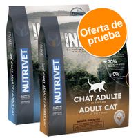 nutrivet pienso para gatos - pack mixto - 2 x 6 kg