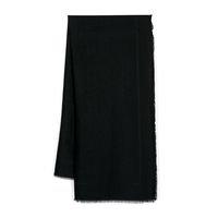 elisabetta franchi bufandas mujer - negro talla os