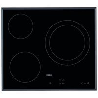 aeg hk623021fb placa vitroceramica 3 zonas 60cm negro