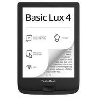 pocketbook basic lux 4 lector de libros electronicos 6 8gb negro