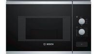 microondas integrable - bosch bfl520ms0 acero inoxidable y negro