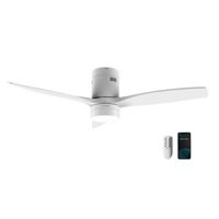 cecotec energysilence aero 5600 white aqua connected ventilador de techo con luz y mando 40w blanco