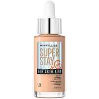 maybelline new york base de maquillaje superstay 24h skin tint 21 para mujer