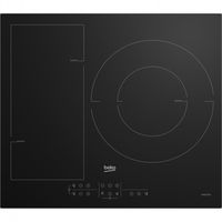 beko hii63201fmt placa de induccion 3 zonas 60cm negra